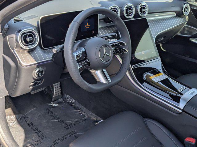 new 2025 Mercedes-Benz C-Class car, priced at $58,605
