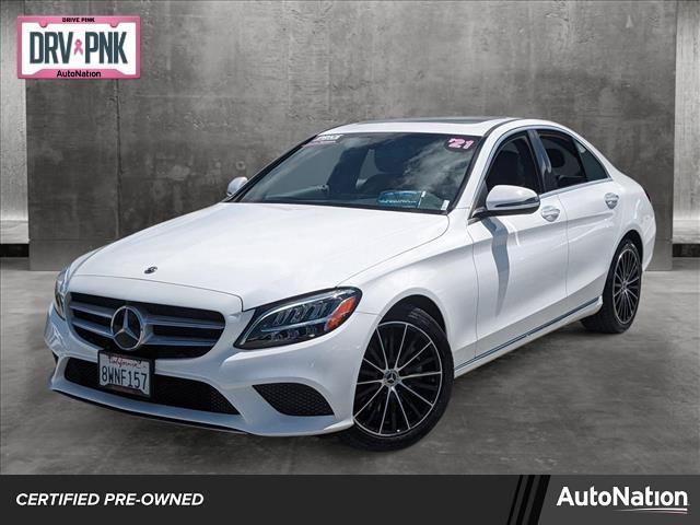 used 2021 Mercedes-Benz C-Class car, priced at $27,933