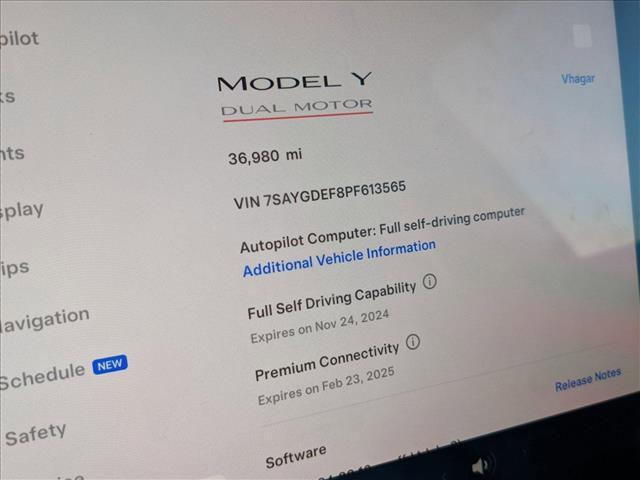 used 2023 Tesla Model Y car, priced at $33,992