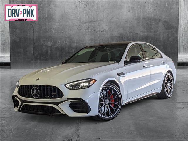 new 2024 Mercedes-Benz AMG C 63 car, priced at $98,880