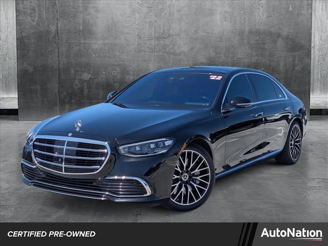 used 2021 Mercedes-Benz S-Class car, priced at $69,933