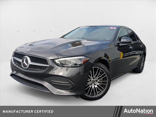 used 2022 Mercedes-Benz C-Class car, priced at $32,495