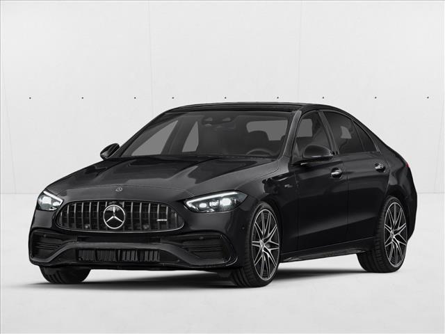 new 2025 Mercedes-Benz AMG C 43 car, priced at $68,425
