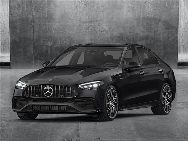 new 2025 Mercedes-Benz AMG C 43 car, priced at $68,425
