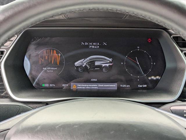 used 2016 Tesla Model X car, priced at $33,494