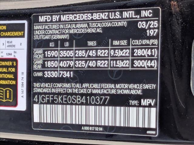 new 2025 Mercedes-Benz GLS 450 car, priced at $98,405