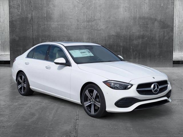 new 2025 Mercedes-Benz C-Class car, priced at $50,050