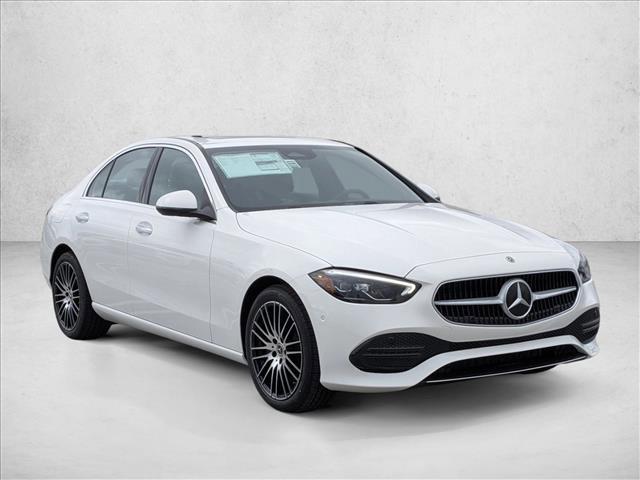 new 2025 Mercedes-Benz C-Class car, priced at $49,795