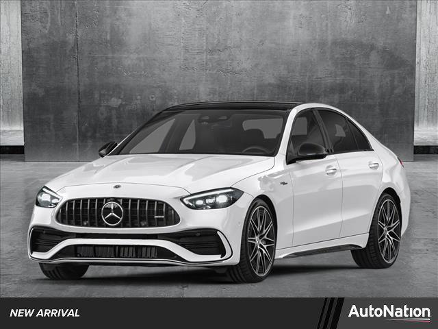 new 2025 Mercedes-Benz AMG C 43 car, priced at $68,085