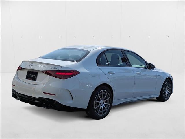 new 2025 Mercedes-Benz AMG C 43 car, priced at $68,085