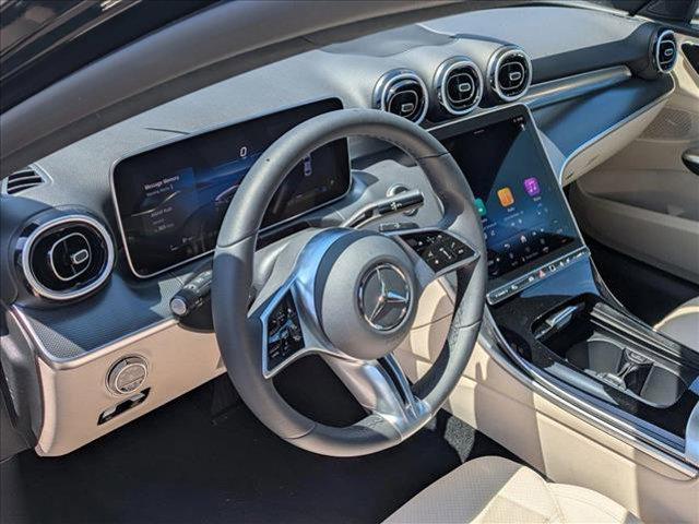 new 2025 Mercedes-Benz C-Class car, priced at $50,210