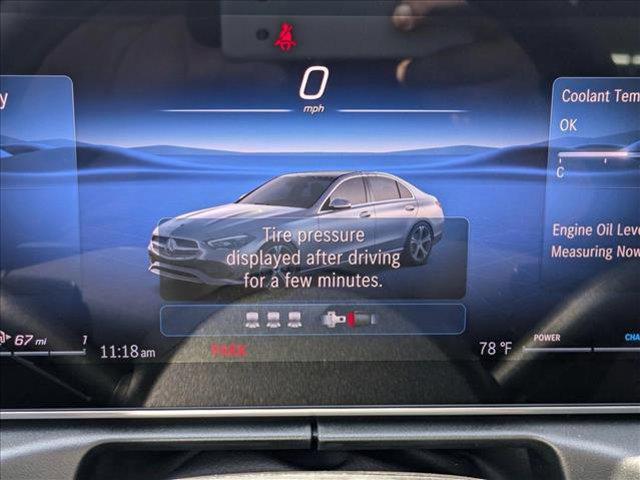 new 2025 Mercedes-Benz C-Class car, priced at $50,210