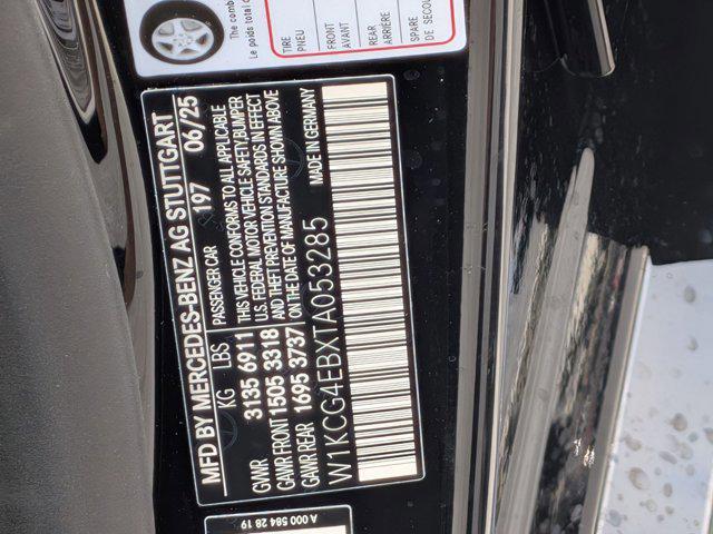 new 2026 Mercedes-Benz EQS 580 car, priced at $132,205