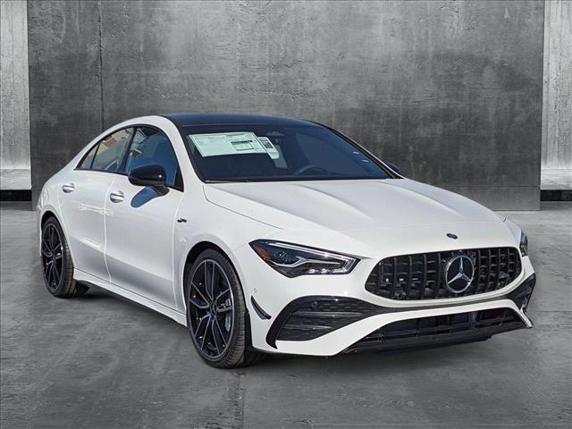 new 2025 Mercedes-Benz AMG CLA 35 car, priced at $61,445