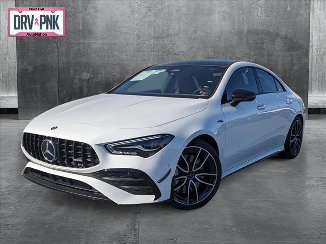 new 2025 Mercedes-Benz AMG CLA 35 car, priced at $61,445