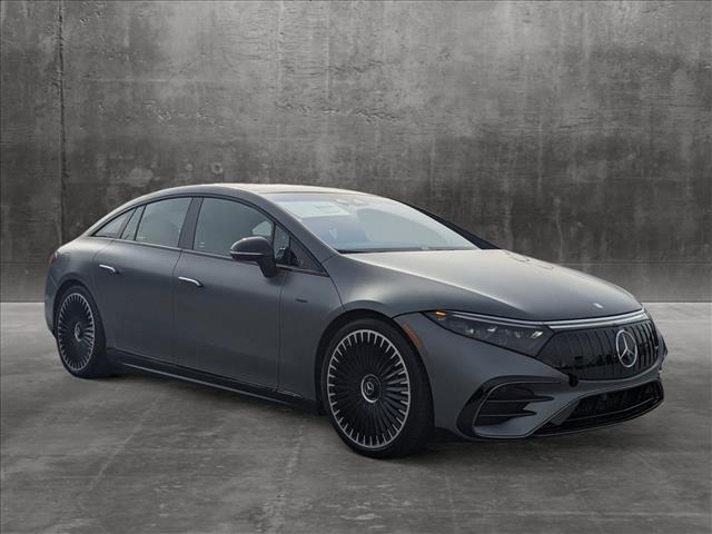 new 2024 Mercedes-Benz AMG EQS car, priced at $157,805