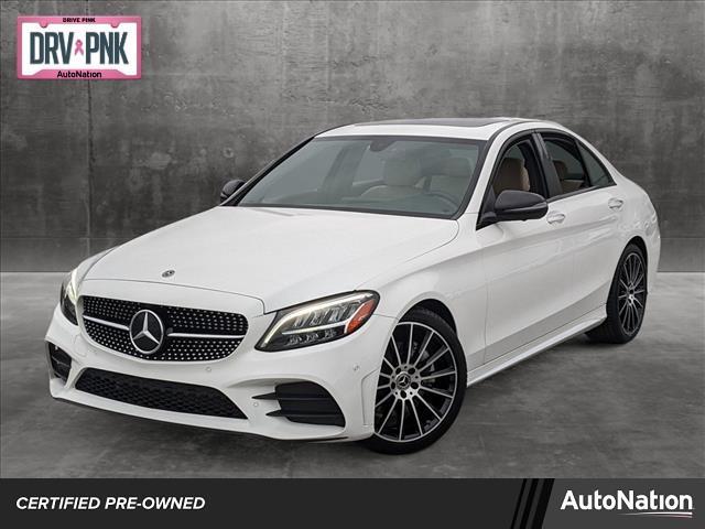 used 2021 Mercedes-Benz C-Class car, priced at $30,299