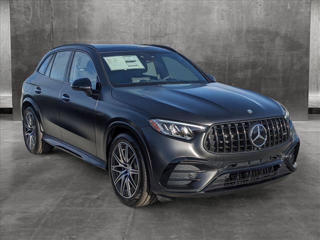 new 2025 Mercedes-Benz AMG GLC 63 car, priced at $97,210