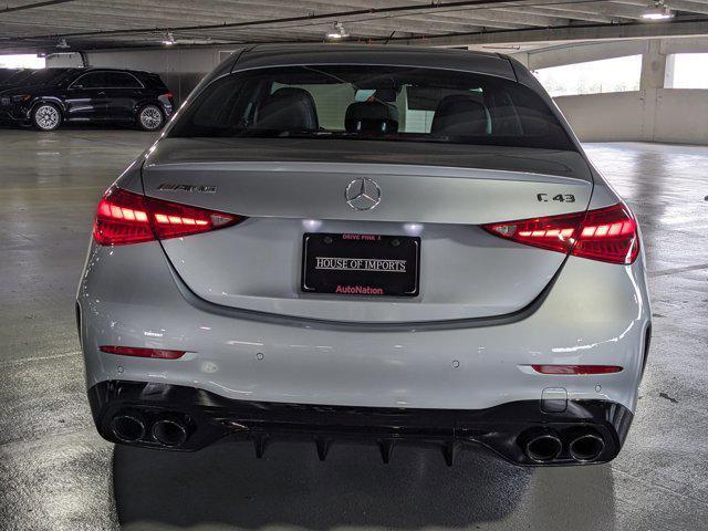 new 2024 Mercedes-Benz AMG C 43 car, priced at $69,705