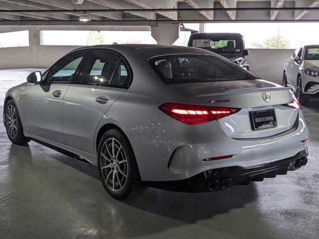 new 2024 Mercedes-Benz AMG C 43 car, priced at $69,705