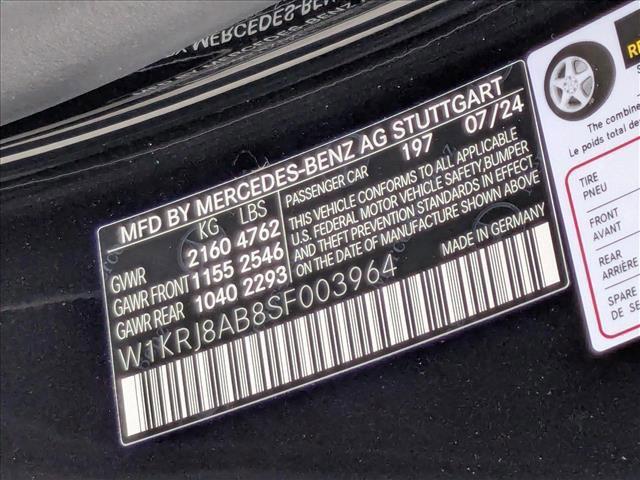 new 2025 Mercedes-Benz AMG GT 55 car, priced at $154,105