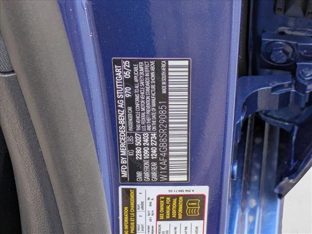 new 2025 Mercedes-Benz C-Class car, priced at $54,105