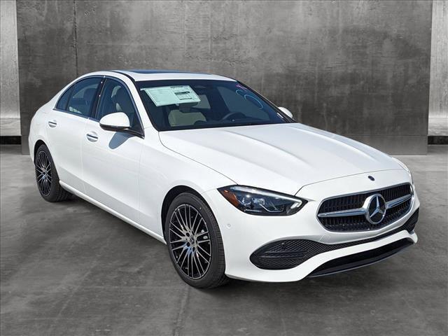 new 2024 Mercedes-Benz C-Class car, priced at $50,295