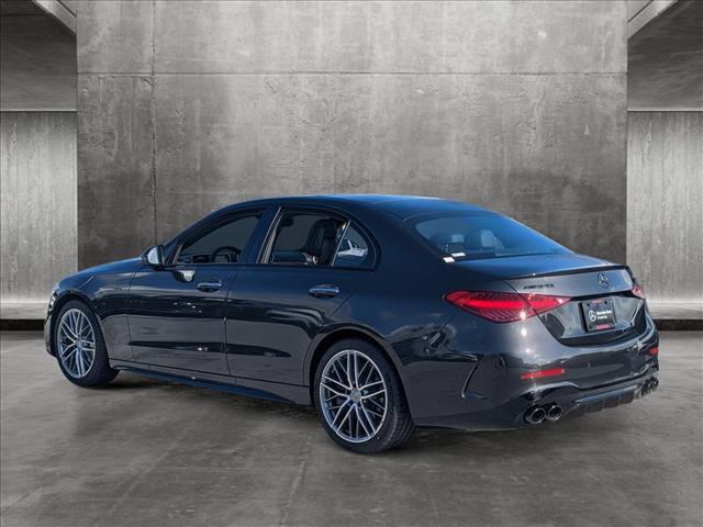 new 2024 Mercedes-Benz AMG C 43 car, priced at $69,640