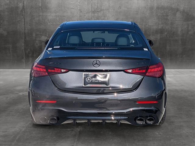 new 2024 Mercedes-Benz AMG C 43 car, priced at $69,640