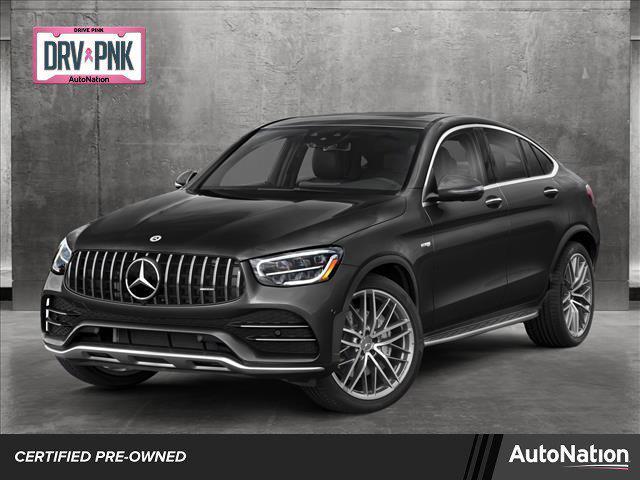 used 2021 Mercedes-Benz AMG GLC 43 car, priced at $48,933