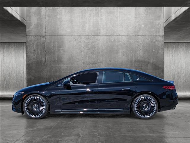 new 2024 Mercedes-Benz AMG EQS car, priced at $152,945