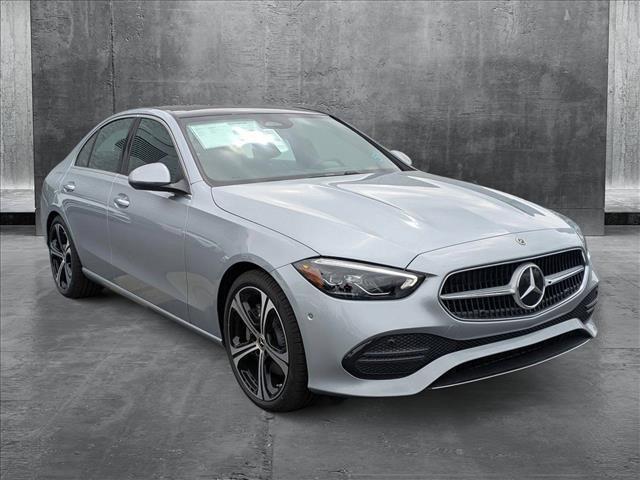 new 2025 Mercedes-Benz C-Class car, priced at $54,595
