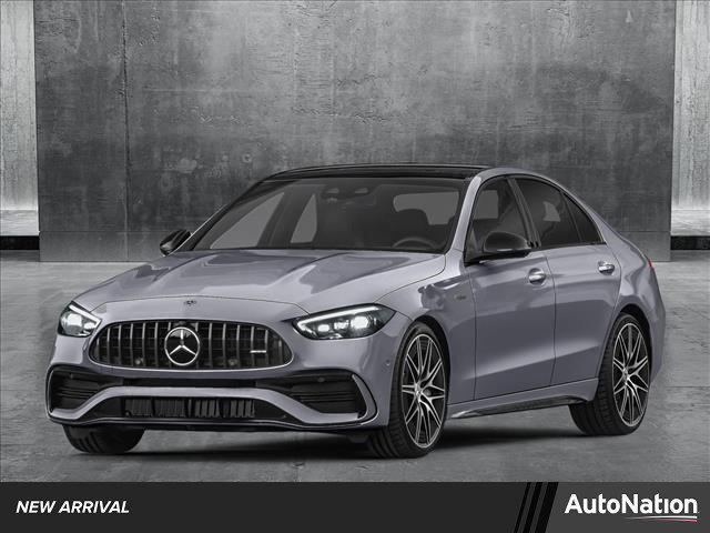 new 2025 Mercedes-Benz AMG C 43 car, priced at $73,015