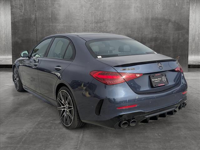 new 2024 Mercedes-Benz AMG C 43 car, priced at $72,655