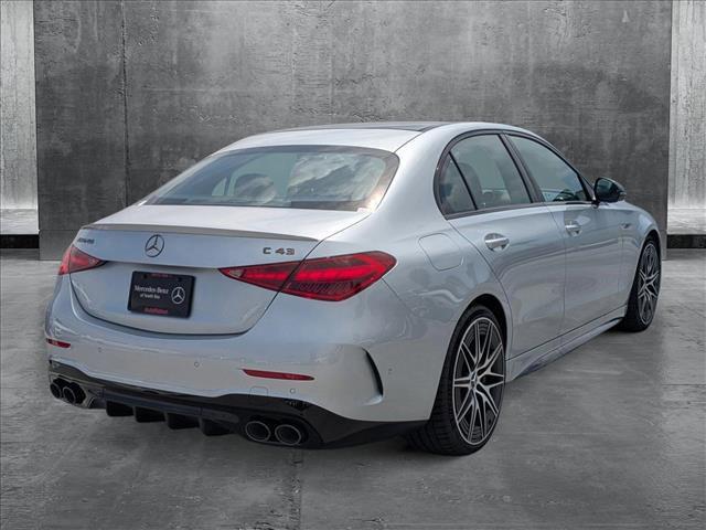 new 2025 Mercedes-Benz AMG C 43 car, priced at $70,215