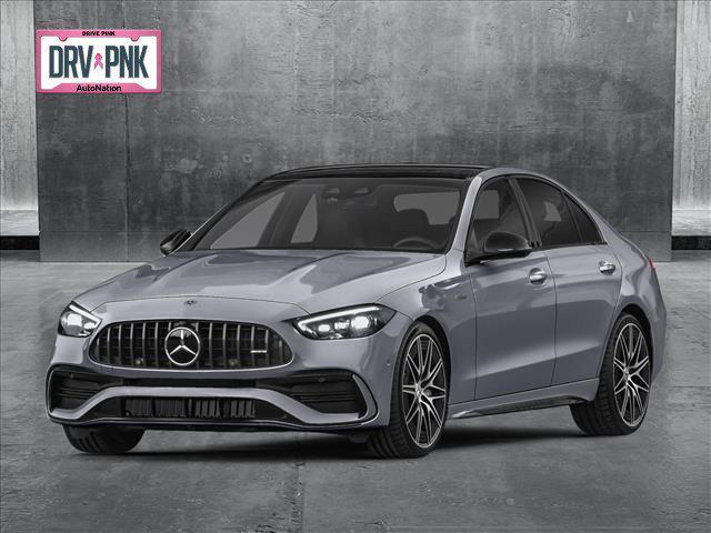 new 2025 Mercedes-Benz AMG C 43 car, priced at $70,215