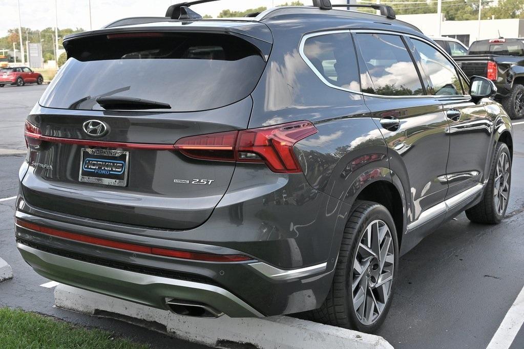 used 2021 Hyundai Santa Fe car, priced at $25,790