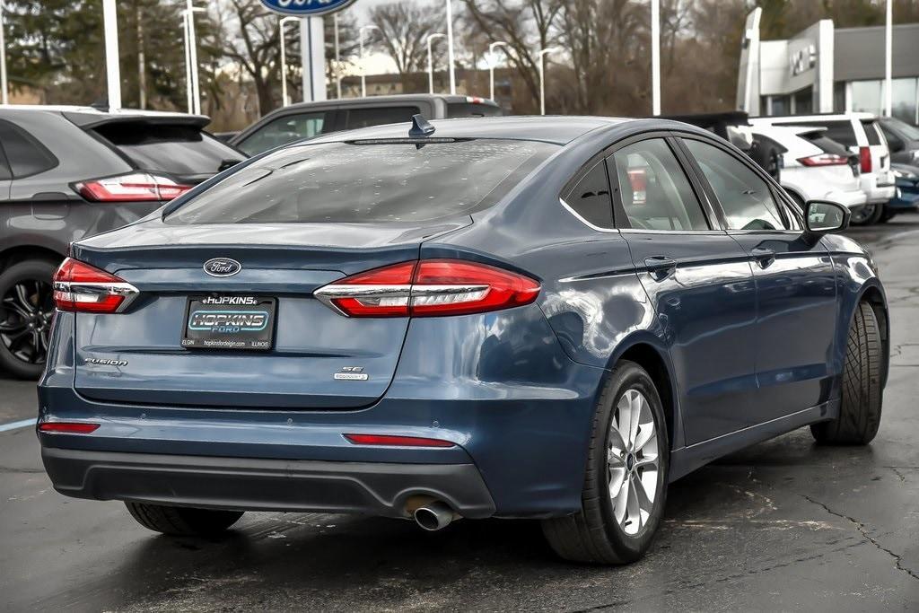 used 2019 Ford Fusion car, priced at $15,491