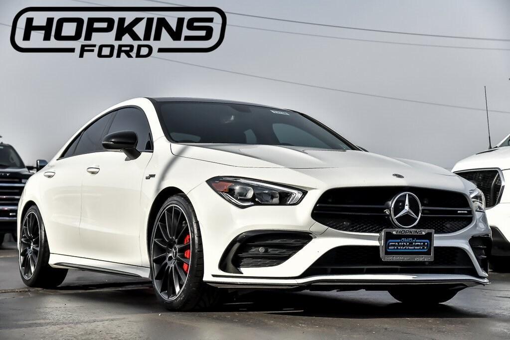 used 2022 Mercedes-Benz AMG CLA 35 car, priced at $38,990