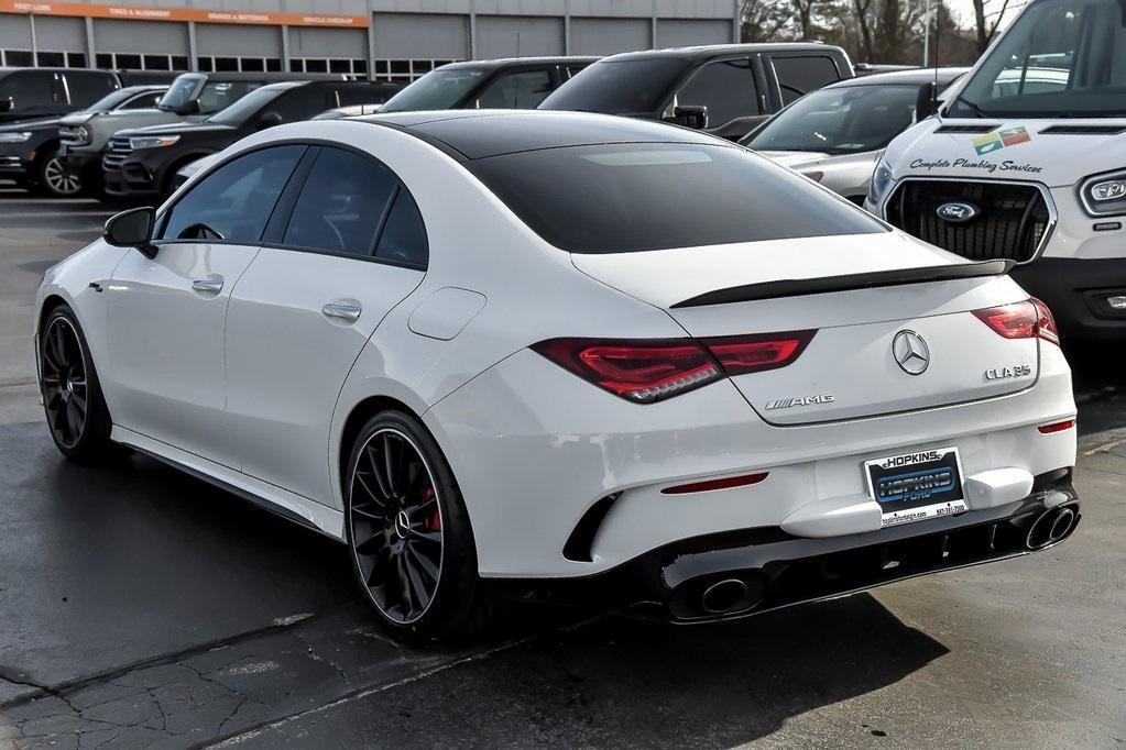 used 2022 Mercedes-Benz AMG CLA 35 car, priced at $38,990