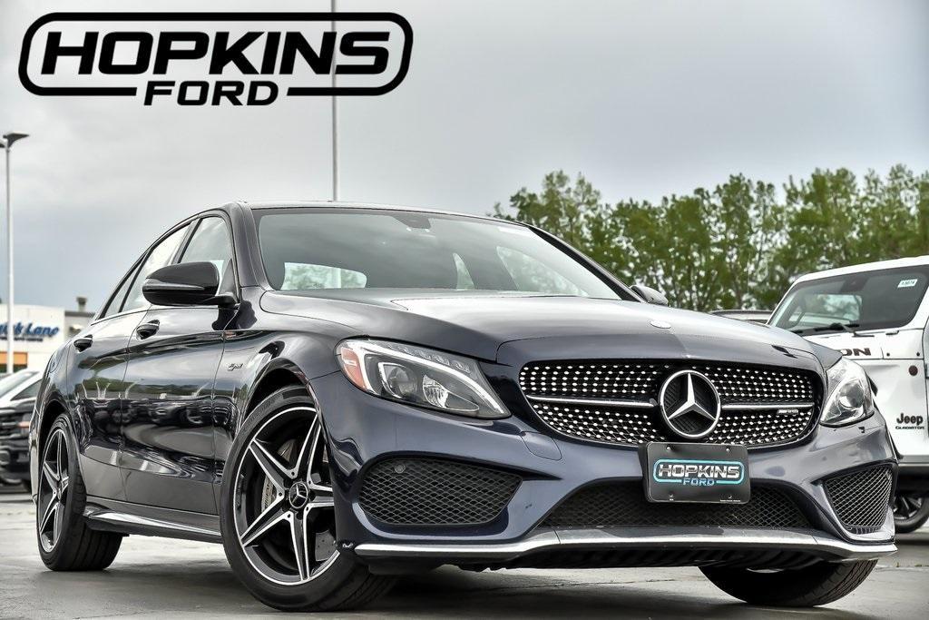 used 2017 Mercedes-Benz AMG C 43 car, priced at $29,638