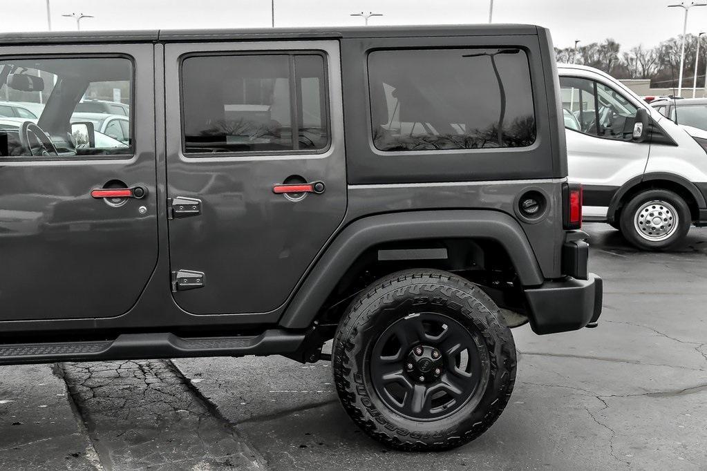 used 2017 Jeep Wrangler Unlimited car, priced at $18,950