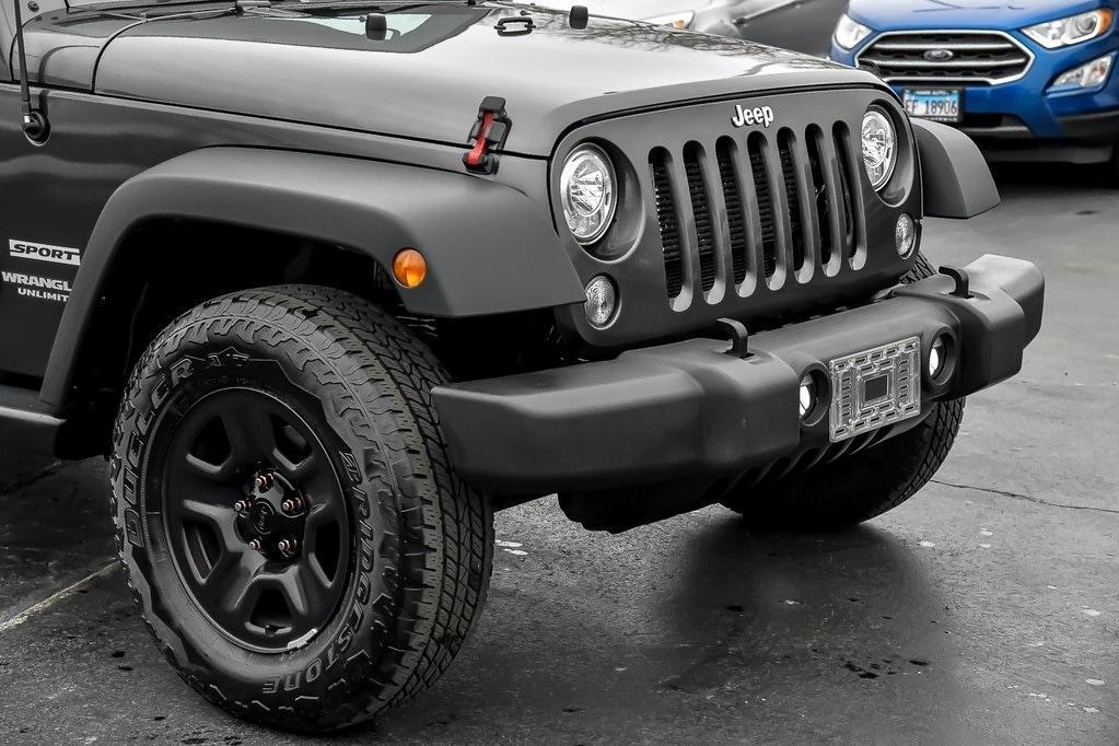 used 2017 Jeep Wrangler Unlimited car, priced at $18,950