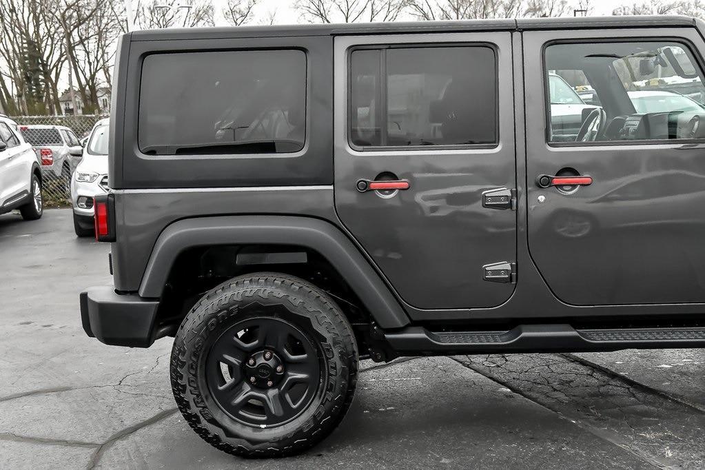 used 2017 Jeep Wrangler Unlimited car, priced at $18,950