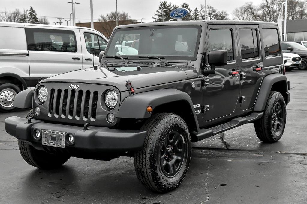 used 2017 Jeep Wrangler Unlimited car, priced at $18,950