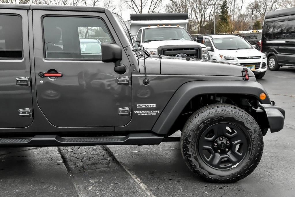 used 2017 Jeep Wrangler Unlimited car, priced at $18,950