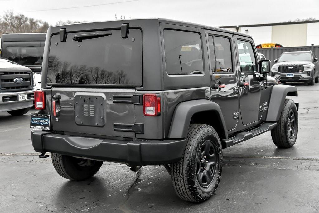 used 2017 Jeep Wrangler Unlimited car, priced at $18,950