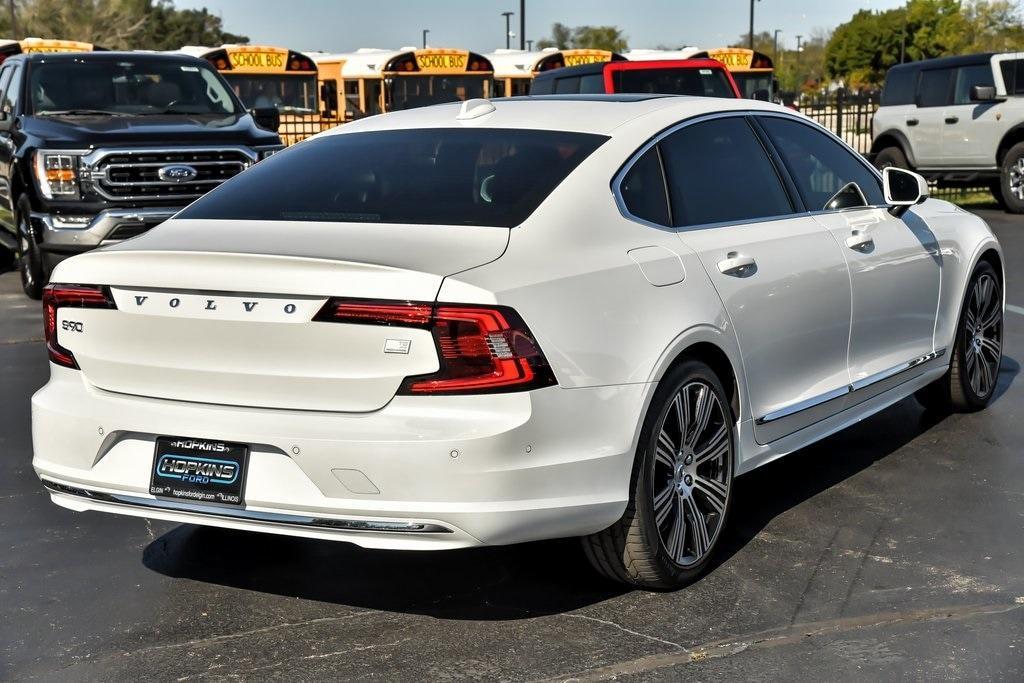 used 2024 Volvo S90 Recharge Plug-In Hybrid car, priced at $57,000