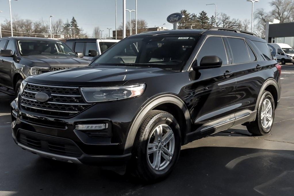 used 2022 Ford Explorer car, priced at $28,641