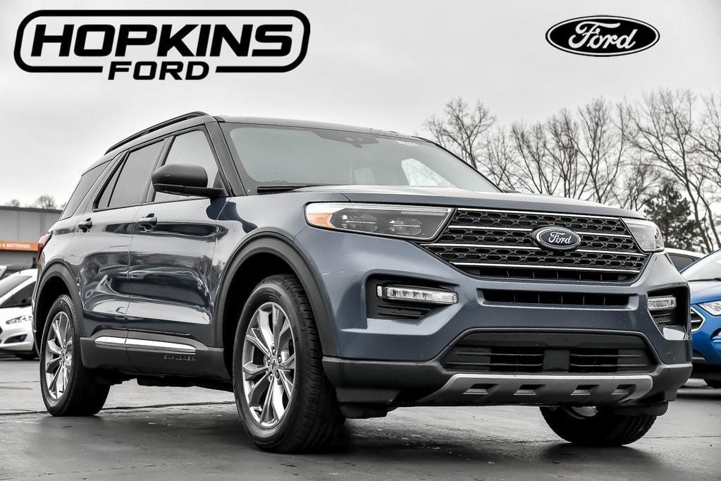 used 2021 Ford Explorer car, priced at $28,525